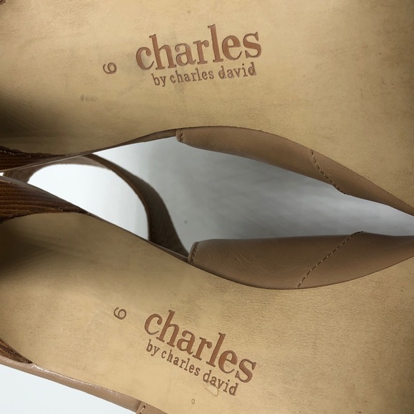 Charles by Charles David Peeptoe Slingback - Picture 5 of 8